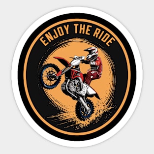 Enjoy The Ride Sticker